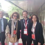 La delegazione Legacoop: Giorgio Bertinelli, Sabrina Luise, Roberto Cardinale, Stefania Marcone